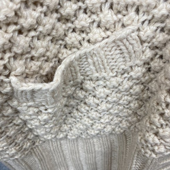 Talbots Chunky Womens Sweater Cardigan Acrylic Wool Alpaca blend Size Medium - Picture 5 of 7